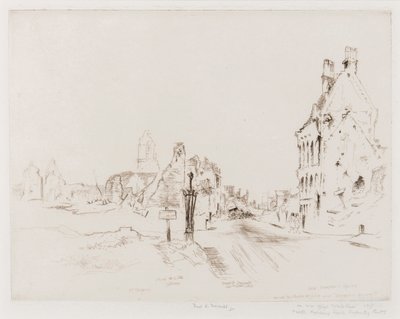 Ypres, 26 December 1917 by Frederick Arthur Farrell